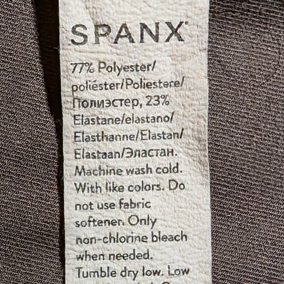 SPANX Hollywood Socialight Opaque Tank Top in Smokey Brown - Picture 5 of 11